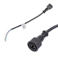 Провод UCX-LC2/L52-0.25M/M7 DC24V BLACK 25см для подключ. линейных прожекторов 24В L52 L53 к контроллеру разъем "папа" Uniel UL-00009502