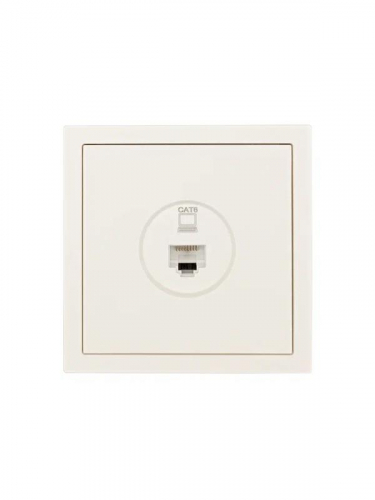 Розетка компьютерная 1-м СП ZIMA IP20 механизм сл. кость LEZARD 704-9088-140 фото 3