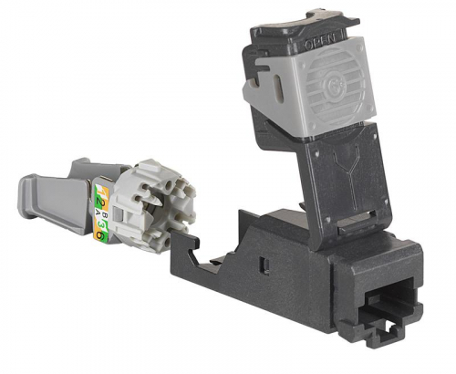 Коннектор 6хRJ45 кат.5Е UTP LCS3 Leg 033753 фото 2