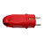 Вилка угловая MultiSet 16А 2К+З 250В IP44 каучук красн. SE MST1402RD