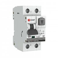 Выключатель автоматический дифференциального тока 6А 30мА тип AC 6кА АВДТ-63 электромех. PROxima EKF DA63-6-30-AC
