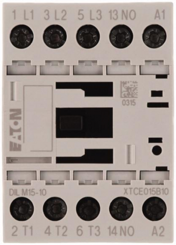 Контактор DILM15-10 (230В 50Гц/240В 60Гц) EATON 290058 фото 2