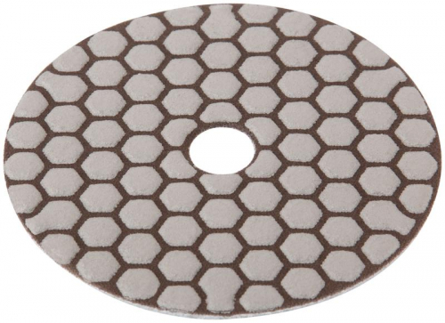 Круг шлифовальный алмазный гибкий АГШК (липучка) сухое шлифование 100мм Р 30 FIT 39850 фото 2