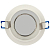 Светильник декоративный DK107 WH MR16 GU5.3 встраив. бел. ЭРА Б0058396