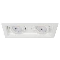 Светильник MS-VORTEX-BUILT-S170x90-2x12W Day4000 WH-WH 40 deg 230В 2х12Вт 4000К IP20 метал. Arlight 057771