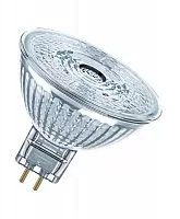 Лампа светодиодная LED SuperStar 4.9Вт MR16 4000К нейтр. бел. GU5.3 350лм 12В угол пучка 36град. диммир. (замена 35Вт) OSRAM 4058075431836