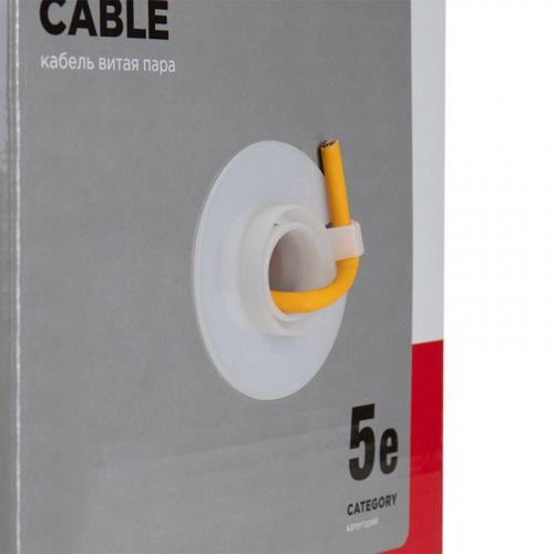 Кабель UTP 4PR 24AWG CAT5e 305м нг(А)-HF | 01-0049 | REXANT фото 4
