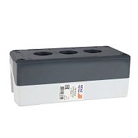 Корпус кнопочного поста OptiSignal Compact D22 С7-BD67-3 3 отв. IP67 XALD03 КЭАЗ 362235