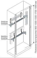 DIN-рейка L600 18мод. + фронт. кронштейн ABB EH0018