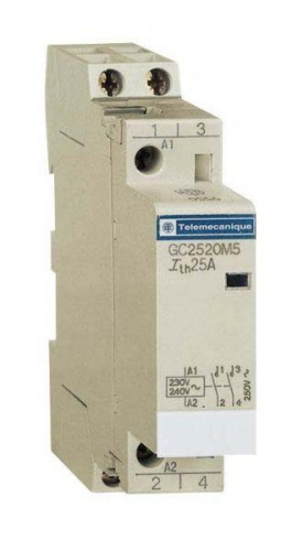 Контактор мод. 2п-2НО.25А.220В 50ГЦ SchE GC2520M5
