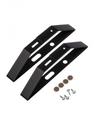 Комплект ножек для конвекторов ЭК-С в черном цвете, TDM фото 2