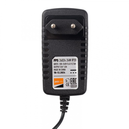 Адаптер 24Вт 24В 1А IP20 Pro JazzWay 5046177 фото 4