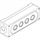 Корпус кнопочного поста MEP4-0 на 4 эл. ABB 1SFA611814R1000