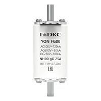 Предохранитель YON ножевого типа FG00 с одинарной индикацией 25А DKC 1FG00-0025