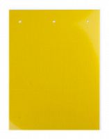 Табличка полужесткая установка в держатель ПВХ-0.5 желт. DKC TAS209Y