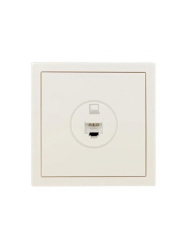 Розетка компьютерная 1-м СП ZIMA IP20 механизм сл. кость LEZARD 704-9088-139 фото 3