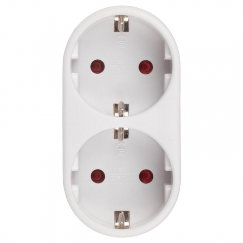 Разветвитель с заземл. 16А AD-2G 3.5кВт JazzWay 5004641 фото 5