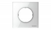 Рамка 1-м Sky Moon стекло бел. ABB 2CLA867100A3001