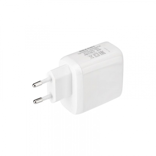 Устройство зарядное сетевое USB-C адаптер 45Вт бел. Rexant 18-2217 фото 3