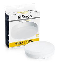 Лампа светодиодная LB-453 12Вт 2700К GX53 230В FERON 25833