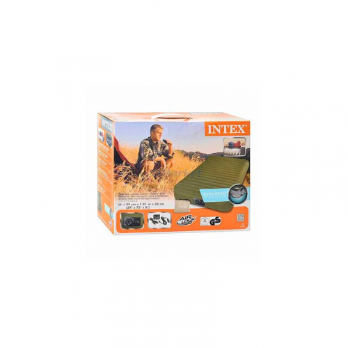 Матрас Super Tough встр. аккум. насос авто USB 99х191 (68727) INTEX 78257687275 фото 4