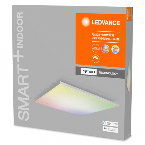 Светильник светодиодный SMART WIFI PLANONFRAMELES60X60RGBTW LEDVANCE 4058075484474 фото 4