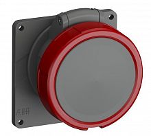 Розетка с прямым фланцем 332ERU6W Easy&Safe 332ERU6W 32А 3P+E IP67 6ч ABB 2CMA101313R1000