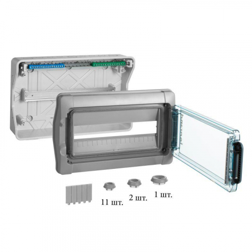 Бокс ОП Plexo3 IP65 18м N+PE Leg 601985 фото 2
