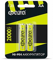 Аккумулятор AA Ni-MH 1.2В 2000мА.ч BL-2 (уп.2шт) ФАZА 5002975
