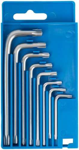 Ключ TORX Т9-Т40 (в коробочке) 8 предметов КУРС 64010