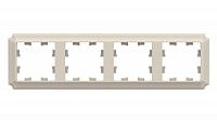 Рамка 4-м AtlasDesign Antique универс. беж. SE ATN100204