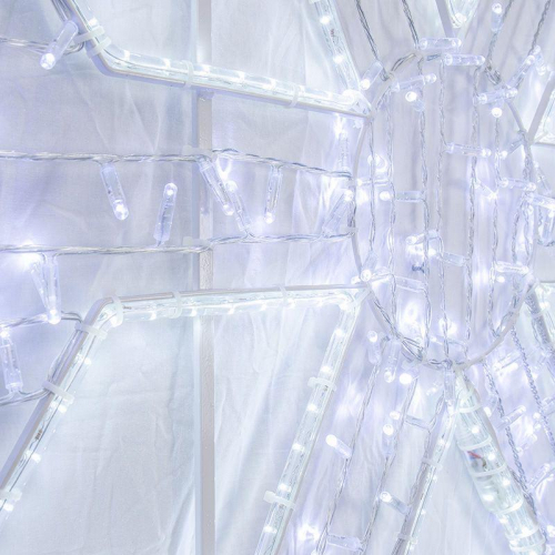 Фигура светодиодная "Снежинка" 125х120см 200LED бел. 60.5Вт IP65 Neon-Night 501-359 фото 3