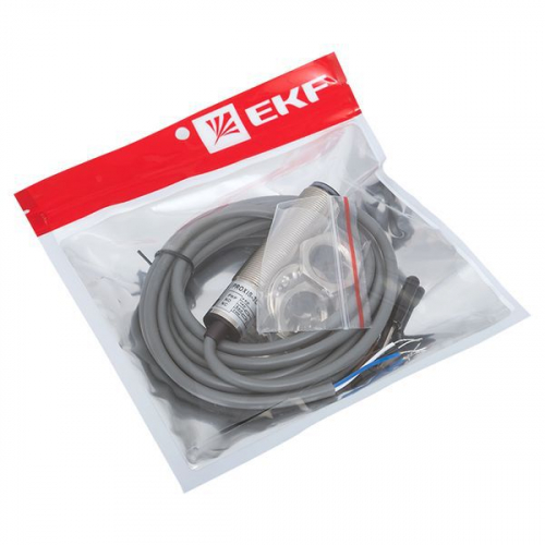 Датчик оптический бесконтактный EKF PROXIS-3D-18-50-P-NO+NC-2 фото 2