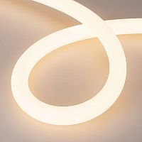 Лента светодиодная MOONLIGHT-TOP-A336-D40mm 24V Warm 2700К 360deg 15Вт/м IP65 2835 wire x1 прямой вывод кабеля герметичная (уп.5м) Arlight 039320