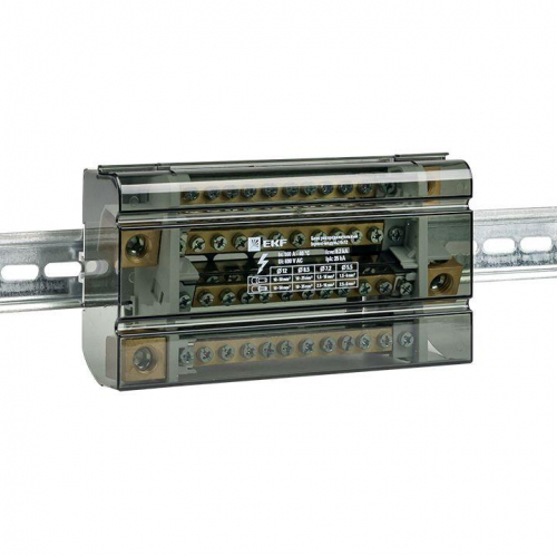 Блок распределительный (кросс-модуль) 160A (4x12) PROxima EKF db-160-4x12 фото 2