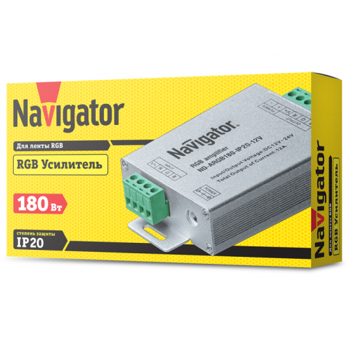 Усилитель 71 494 ND-ARGB180-IP20-12V Navigator 71494 фото 2