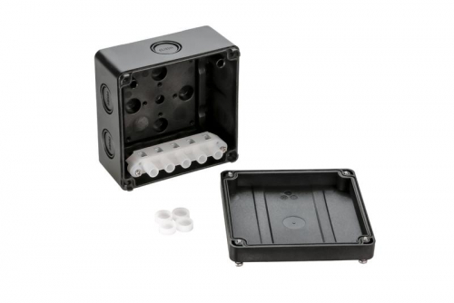 Коробка распределительная M BOX 110х110х67мм IP67 черн. Ридан 21RT0929R фото 2