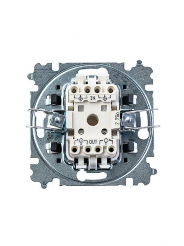 Переключатель перекрестный 1-кл. СП Levit IP20 жемчуж./ледяной ABB 2CHH590745A6068 фото 3