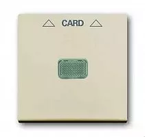 Накладка (центральная плата) для механизма карточного выкл. 2025 U Basic 55 сл. кость ABB 2CKA001710A3865