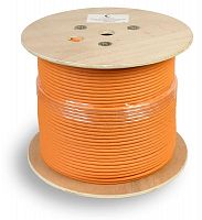 Кабель витая пара S/FTP кат.7 4х2х26AWG patch LSZH нг(А)-HF SSTP-4P-Cat.7-PATCH-IN-LSZH оранж. (уп.305м) Cabeus 7638c