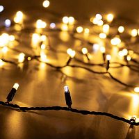 Гирлянда светодиодная ARD-STRING-CLASSIC-10000-BLACK-100LED-FLASH WARM230В 7Вт IP65 Ardecoled 025795