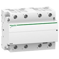 Контактор модульный Acti9 iCT100A 4НО 220/240В AC SchE A9C20884