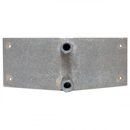 Крепление молниеприемника d16 на конек угол 130град. HZ EKF lp-04003-sp фото 2