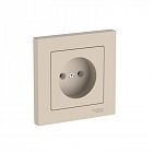 Розетка AtlasDesign 16А без заземл. быстрозажим. клем. в сборе песочн. SE ATN001240S