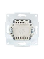 Выключатель 2-кл. 1п СП Vesna 10А IP20 с индикацией механизм графит LEZARD 742-3488-112