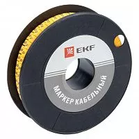 Маркер каб. 4.0кв.мм "9" (ЕС-2) (уп.500шт) EKF plc-KM-4-9