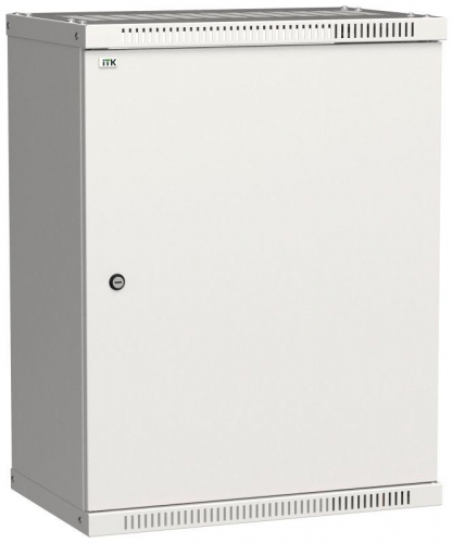 Шкаф LINEA WE 15U 550x350мм дверь металл сер. ITK LWE3-15U53-MF