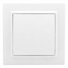 Выключатель 1-кл. СП Минск 10А IP20 бел. Basic EKF ERV10-021-10