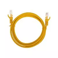 Патч-корд U/UTP CAT 5e RJ45-RJ45 26AWG LSZH желт. 1.5м Rexant 02-0105-105