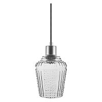 Светильник Vintage 1906 CARVED PENDANT JAR G SM подвесной IP20 дым./сер. LEDVANCE 4058075217249